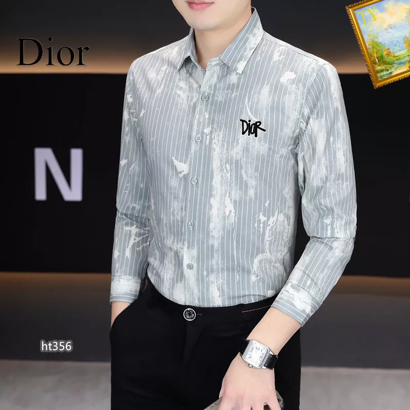 GoodFit 9594 Christian Dior Shirts Long Sleeved For Men