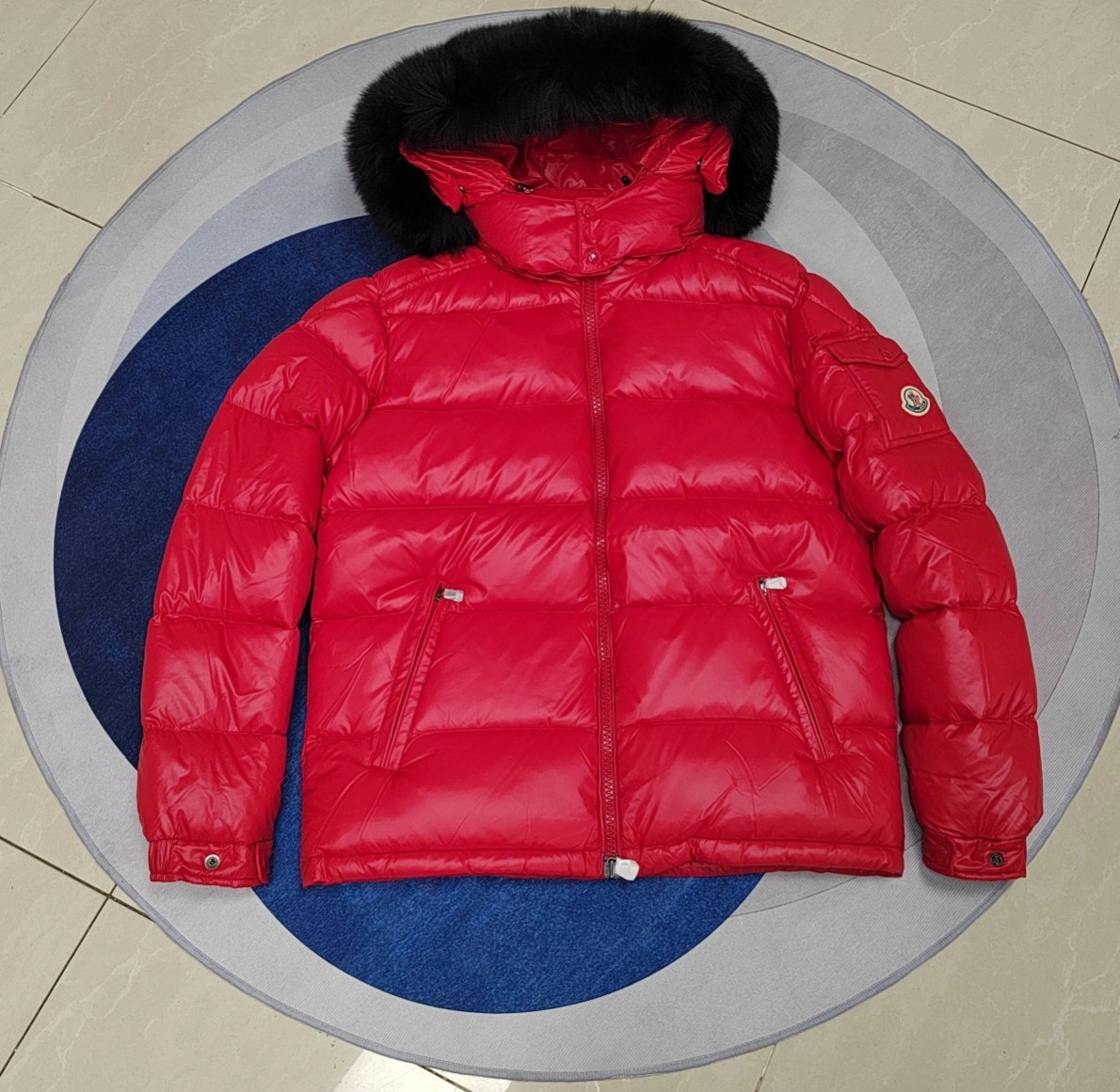 GoodFit 9749 Moncler Down Feather Coat Long Sleeved For Men