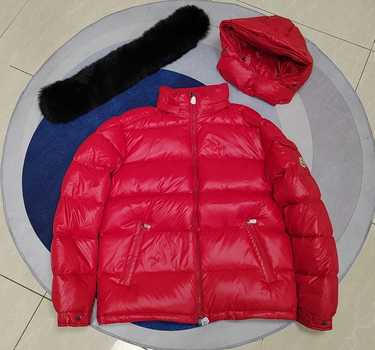 GoodFit 9749 Moncler Down Feather Coat Long Sleeved For Men