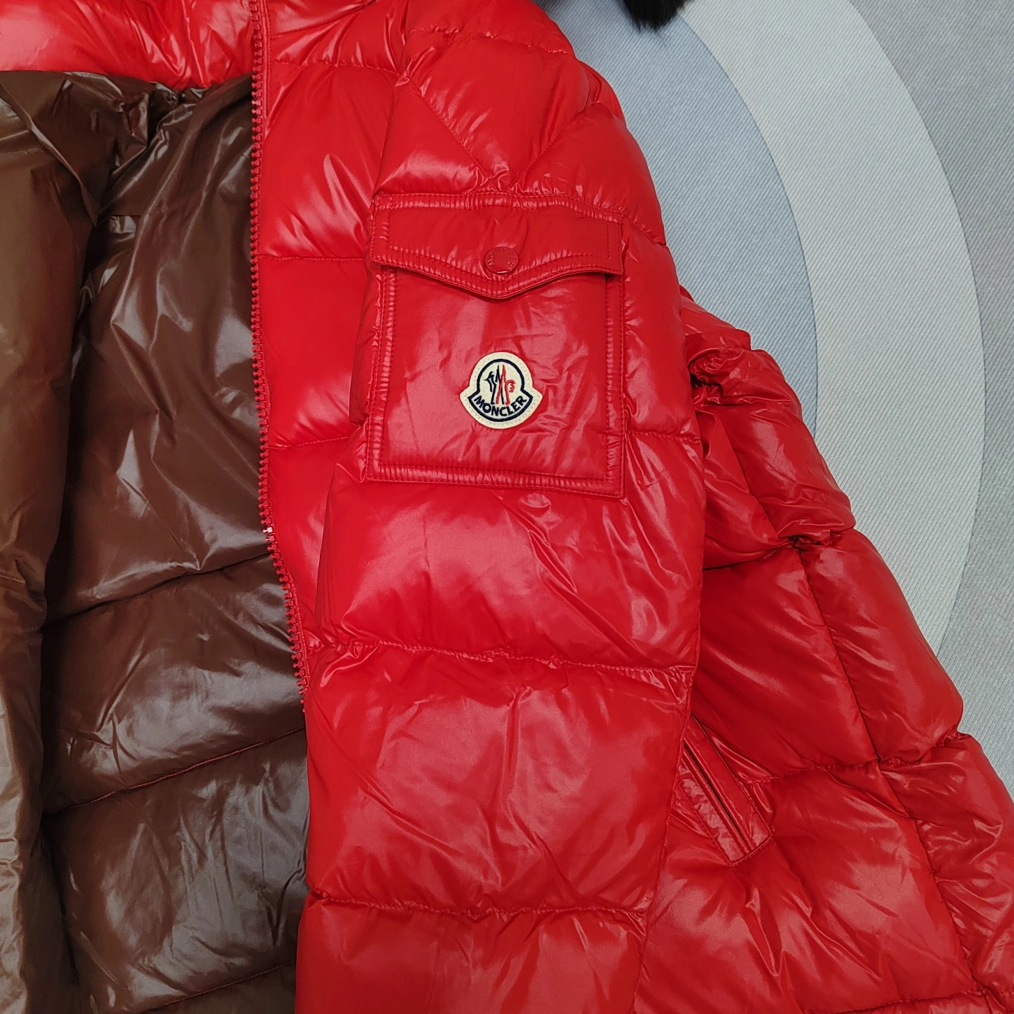 GoodFit 9749 Moncler Down Feather Coat Long Sleeved For Men