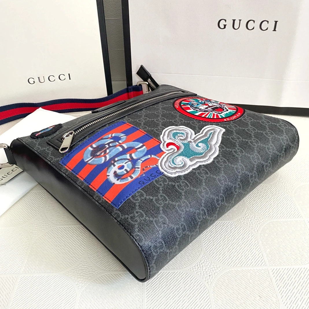 Gucci AAA Man Messenger Bags Resilient 8779