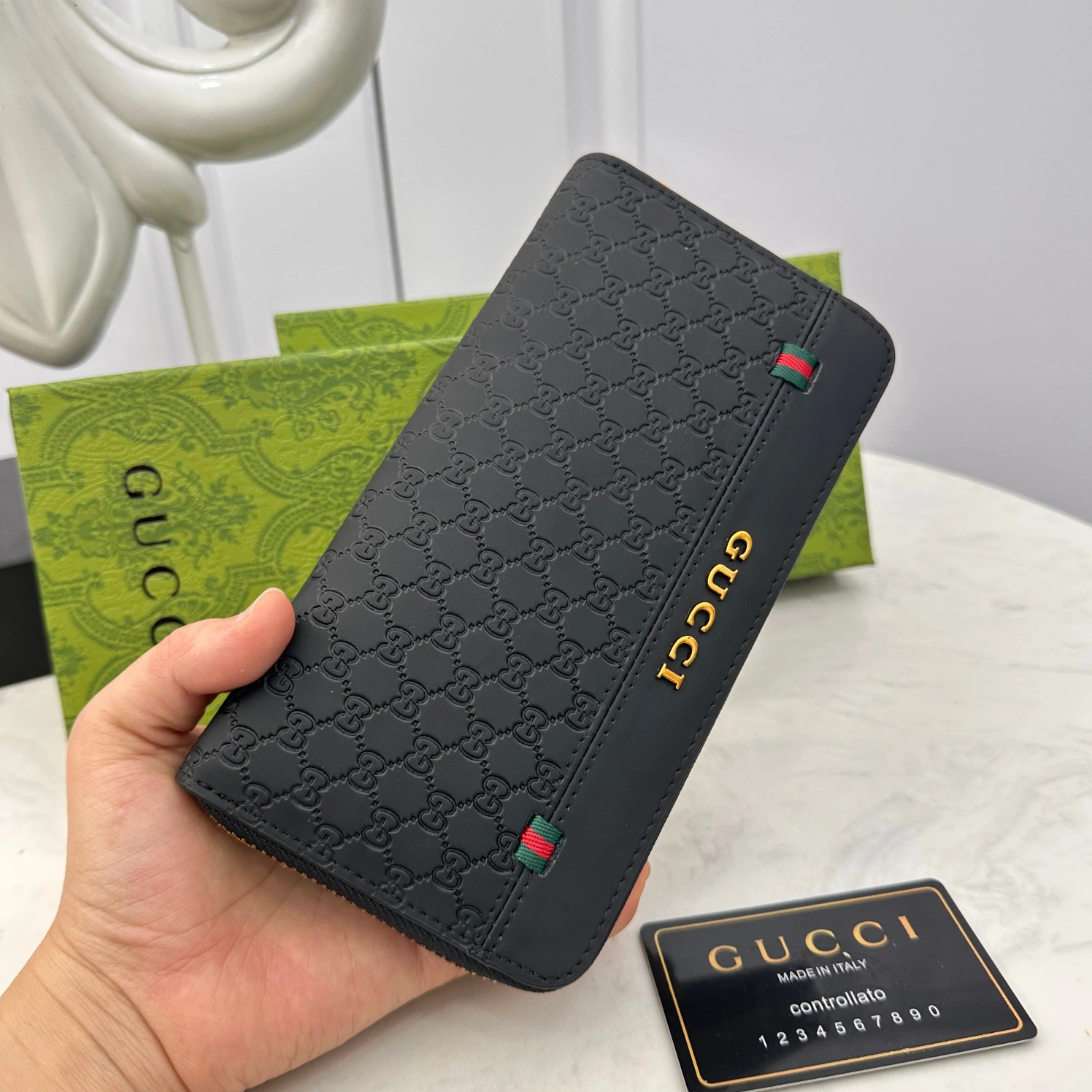Gucci AAA Man Wallets SmartChoice 738