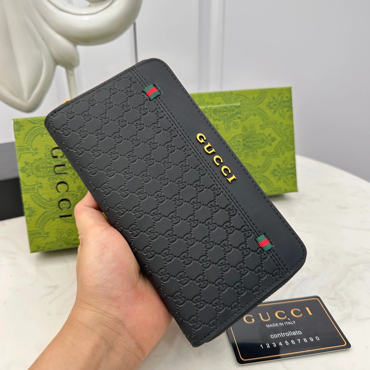 Gucci AAA Man Wallets SmartChoice 738