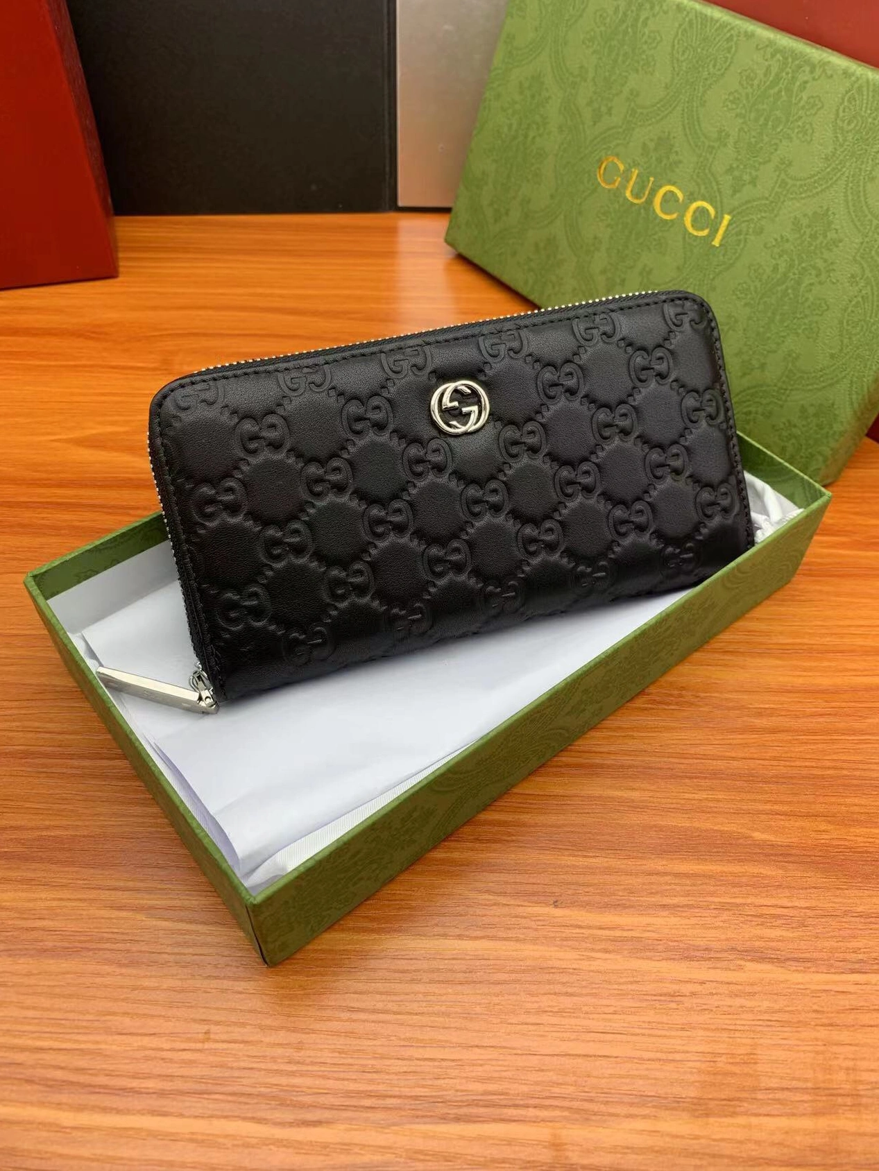 Gucci AAA Man Wallets Unique 5452