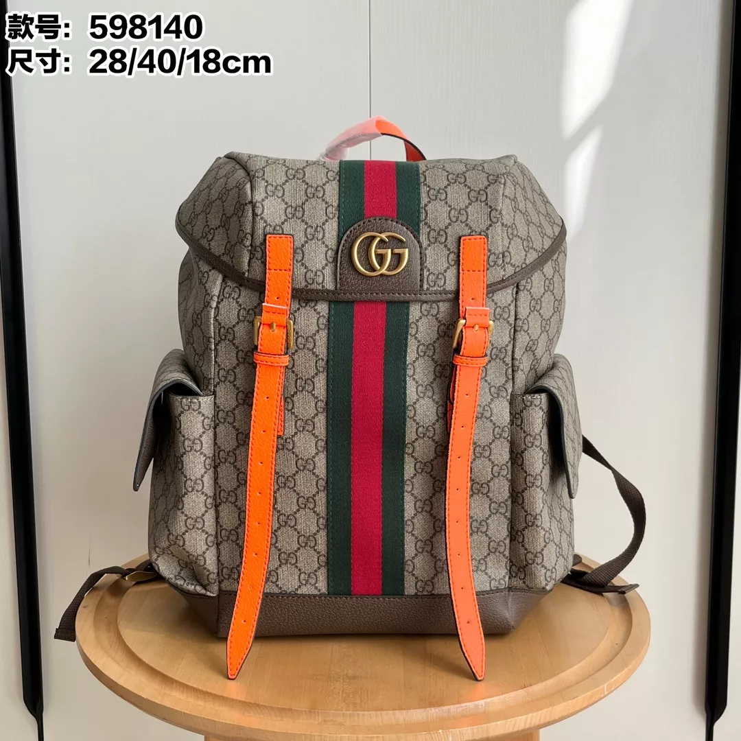 Gucci AAA Quality Backpacks For Unisex Resilient 9357