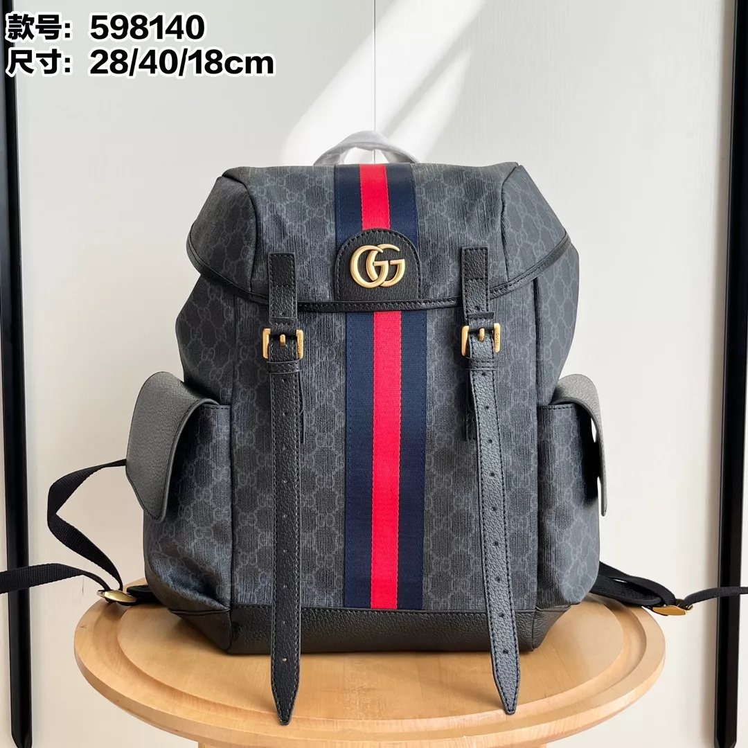 Gucci AAA Quality Backpacks For Unisex Vibrant 744