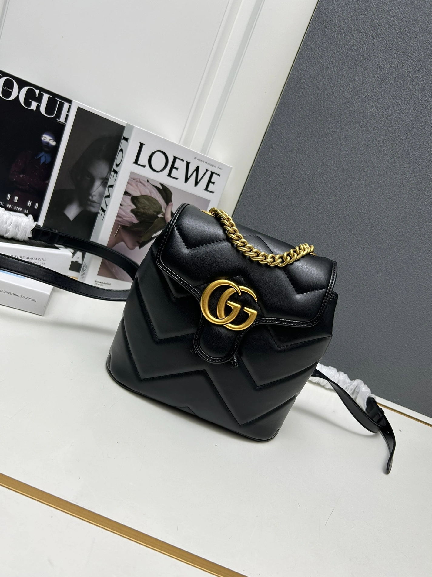 Gucci AAA Quality Backpacks For Women Functional 8039