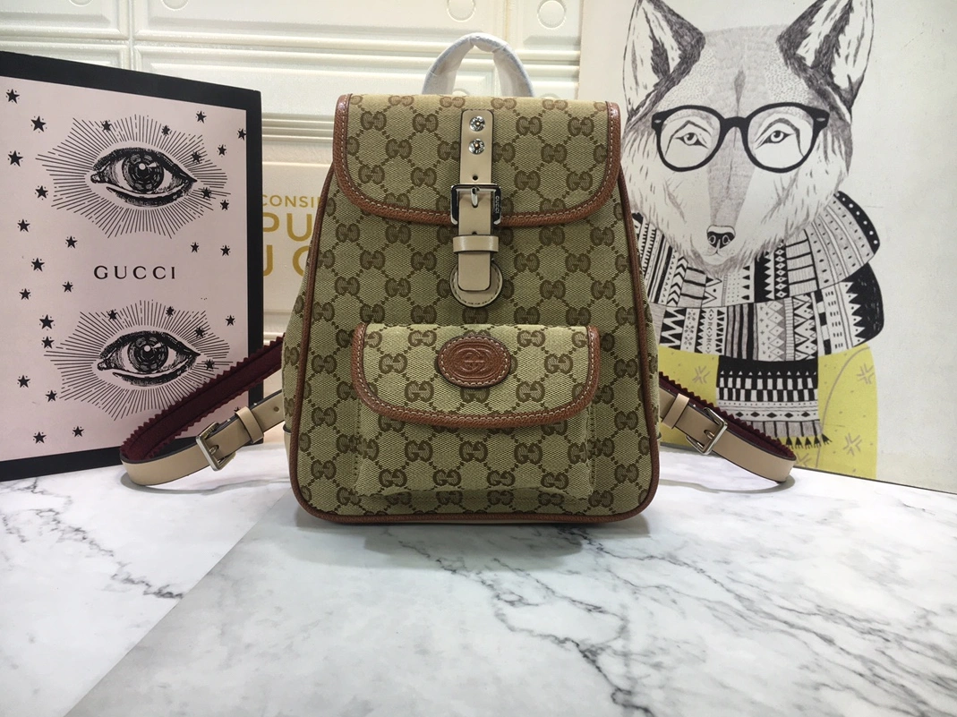 Gucci AAA Quality Backpacks For Women Practical 7682