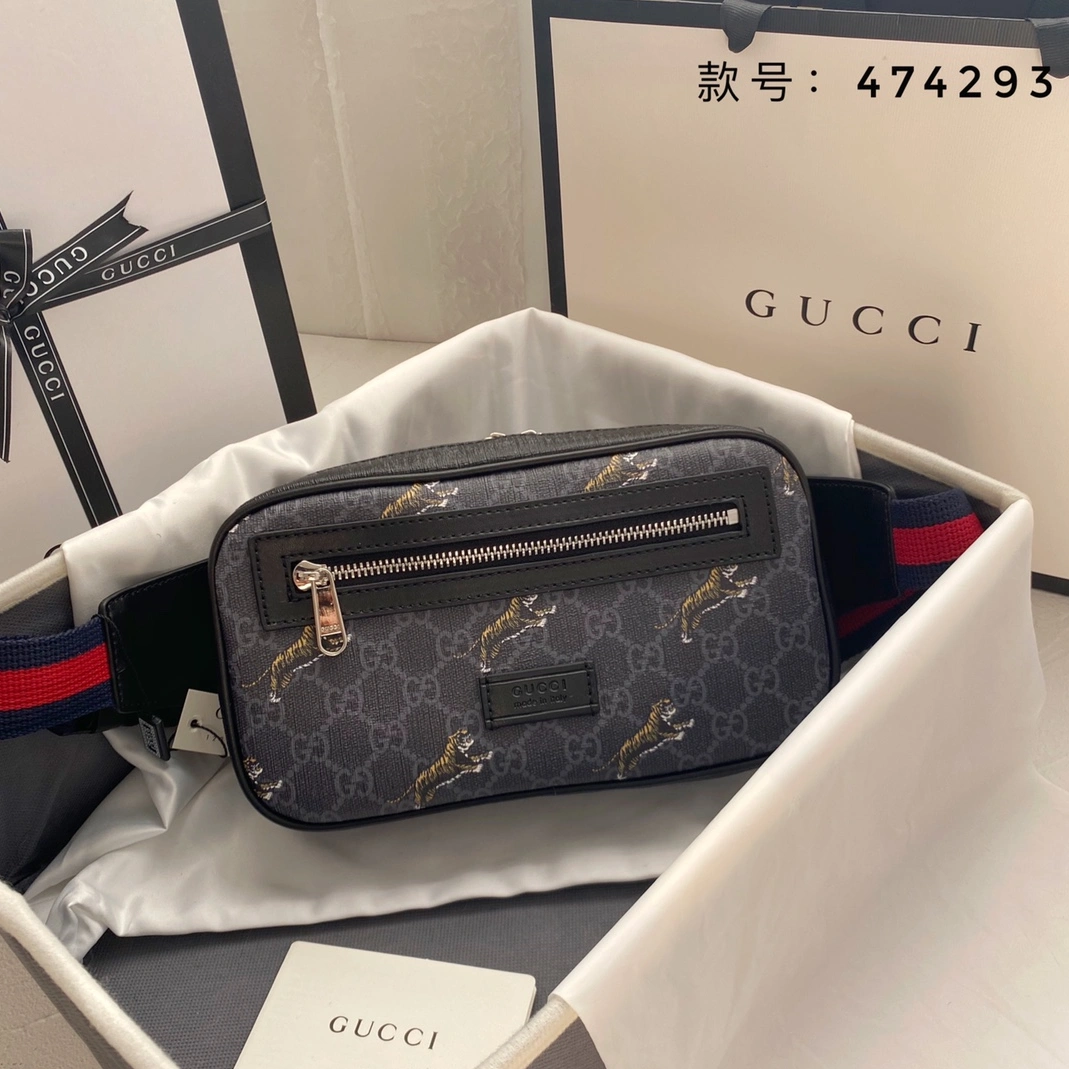 Gucci AAA Quality Belt Bags For Men Vibrant 9690