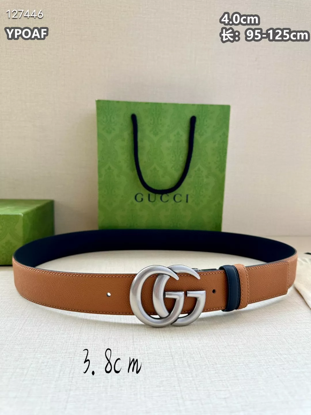 Gucci AAA Quality Belts Belts For Men DailyWear 7583