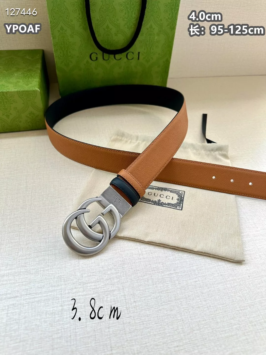 Gucci AAA Quality Belts Belts For Men DailyWear 7583