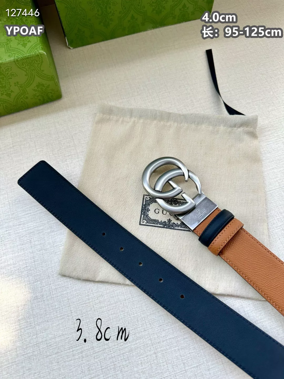 Gucci AAA Quality Belts Belts For Men DailyWear 7583