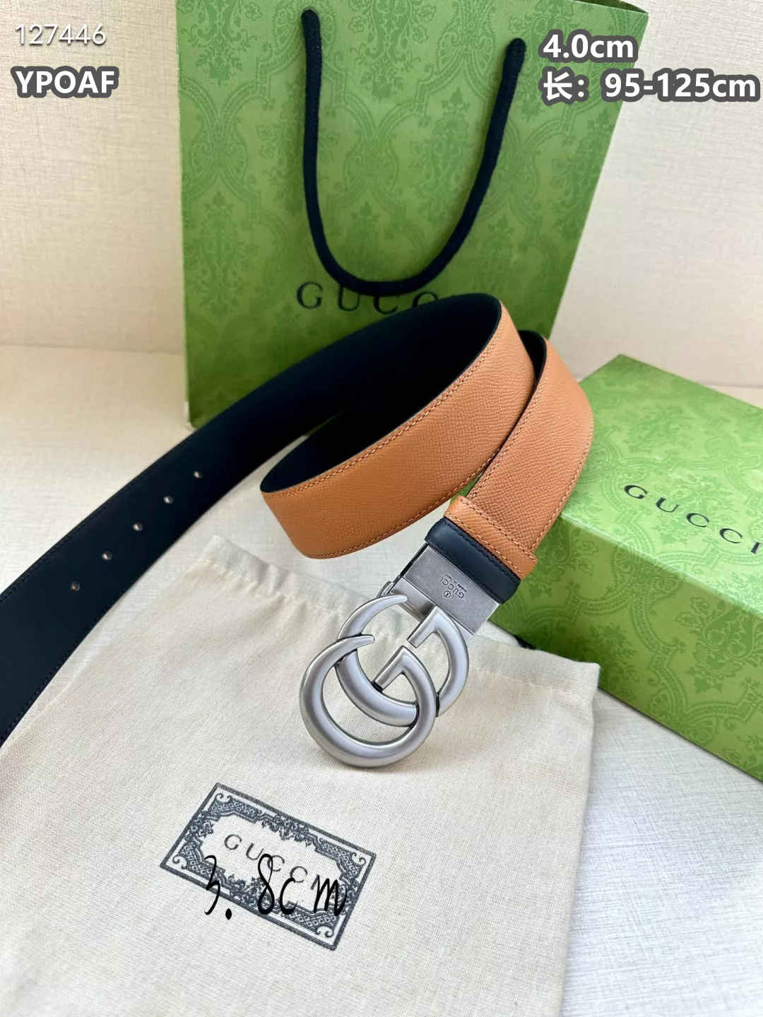 Gucci AAA Quality Belts Belts For Men DailyWear 7583