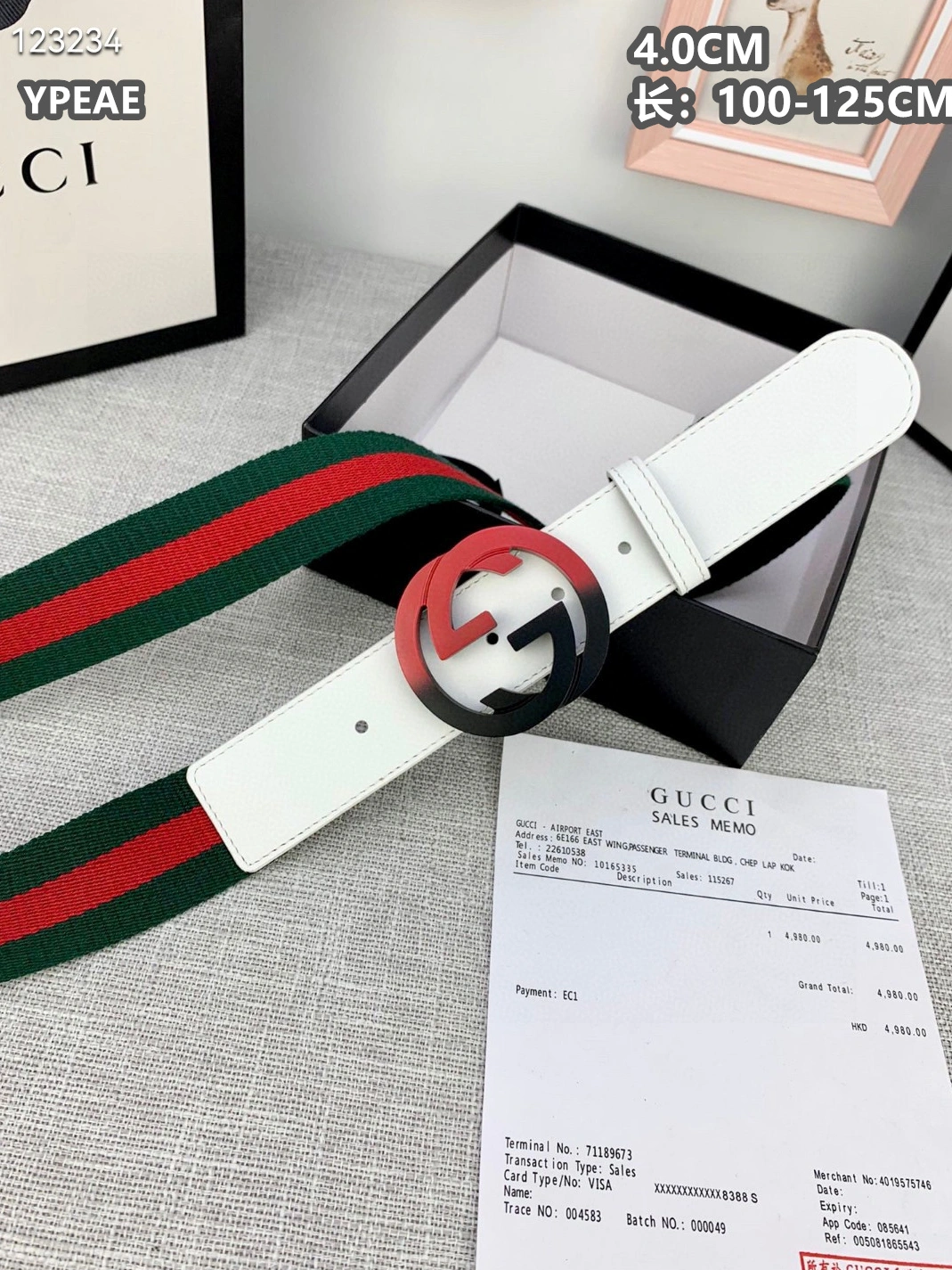 Gucci AAA Quality Belts For Men AllSeason 7409