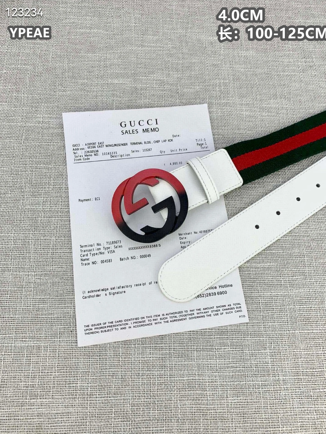 Gucci AAA Quality Belts For Men AllSeason 7409