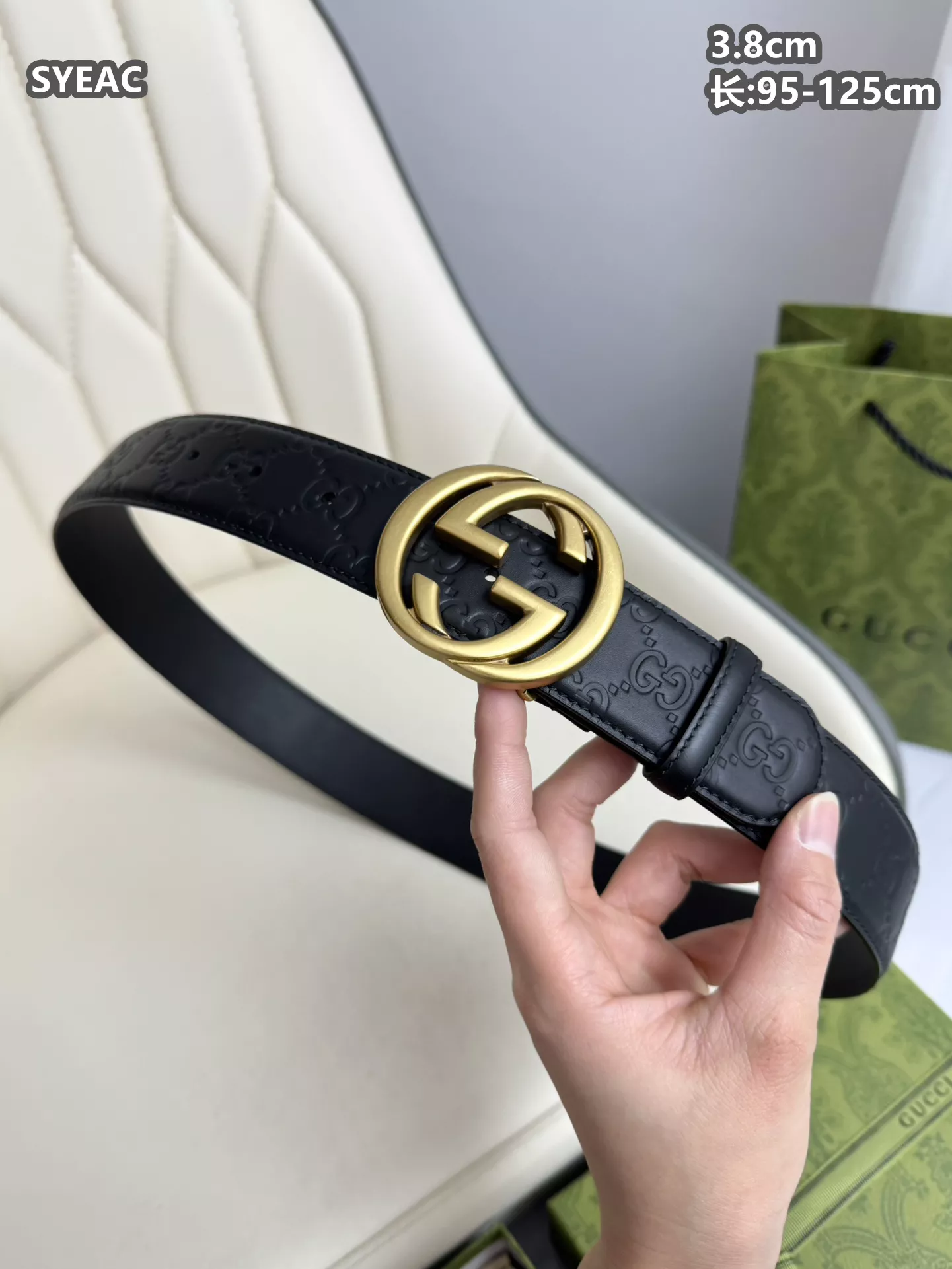 Gucci AAA Quality Belts For Men BestValue 1349