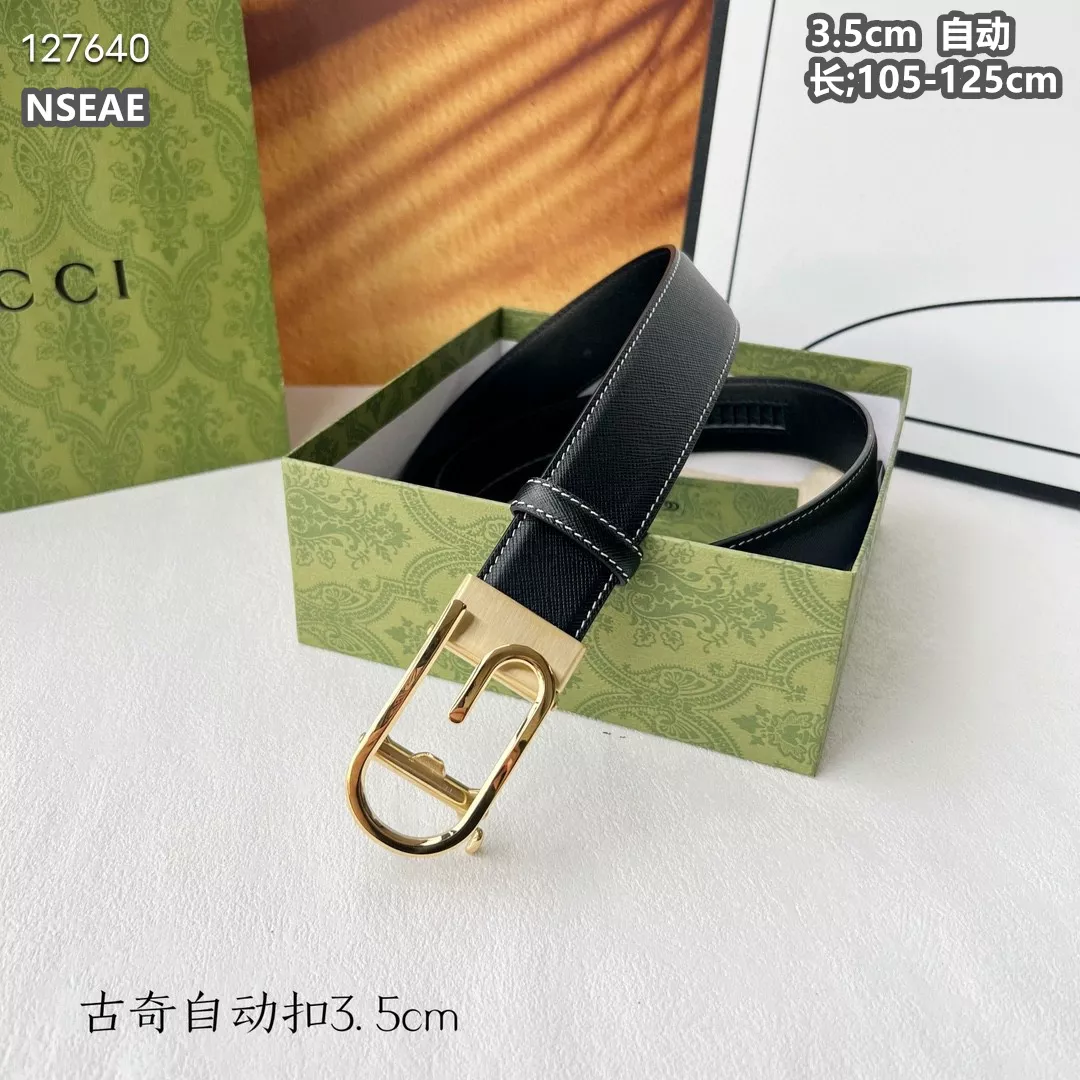 Gucci AAA Quality Belts For Men Breathable 3889