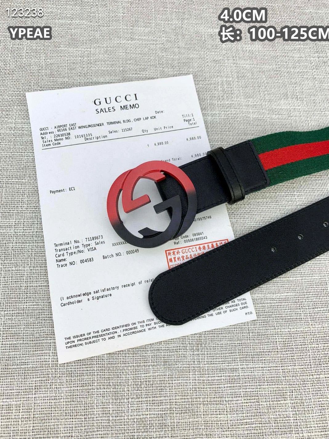Gucci AAA Quality Belts For Men Durable 936