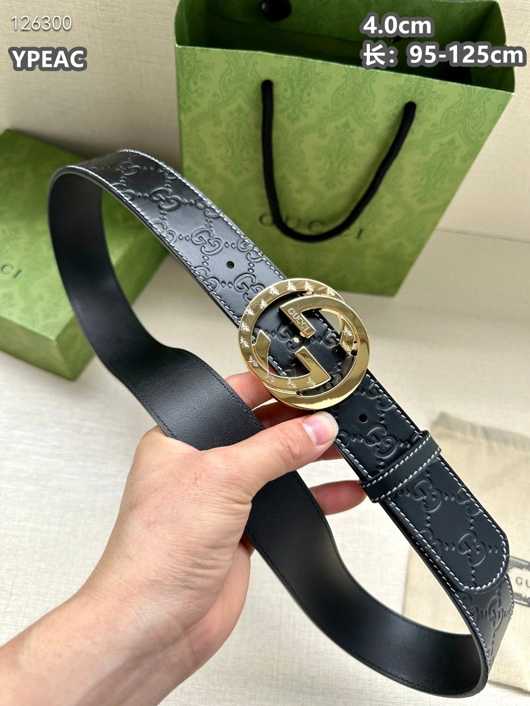 Gucci AAA Quality Belts For Men EasyMatch 7910