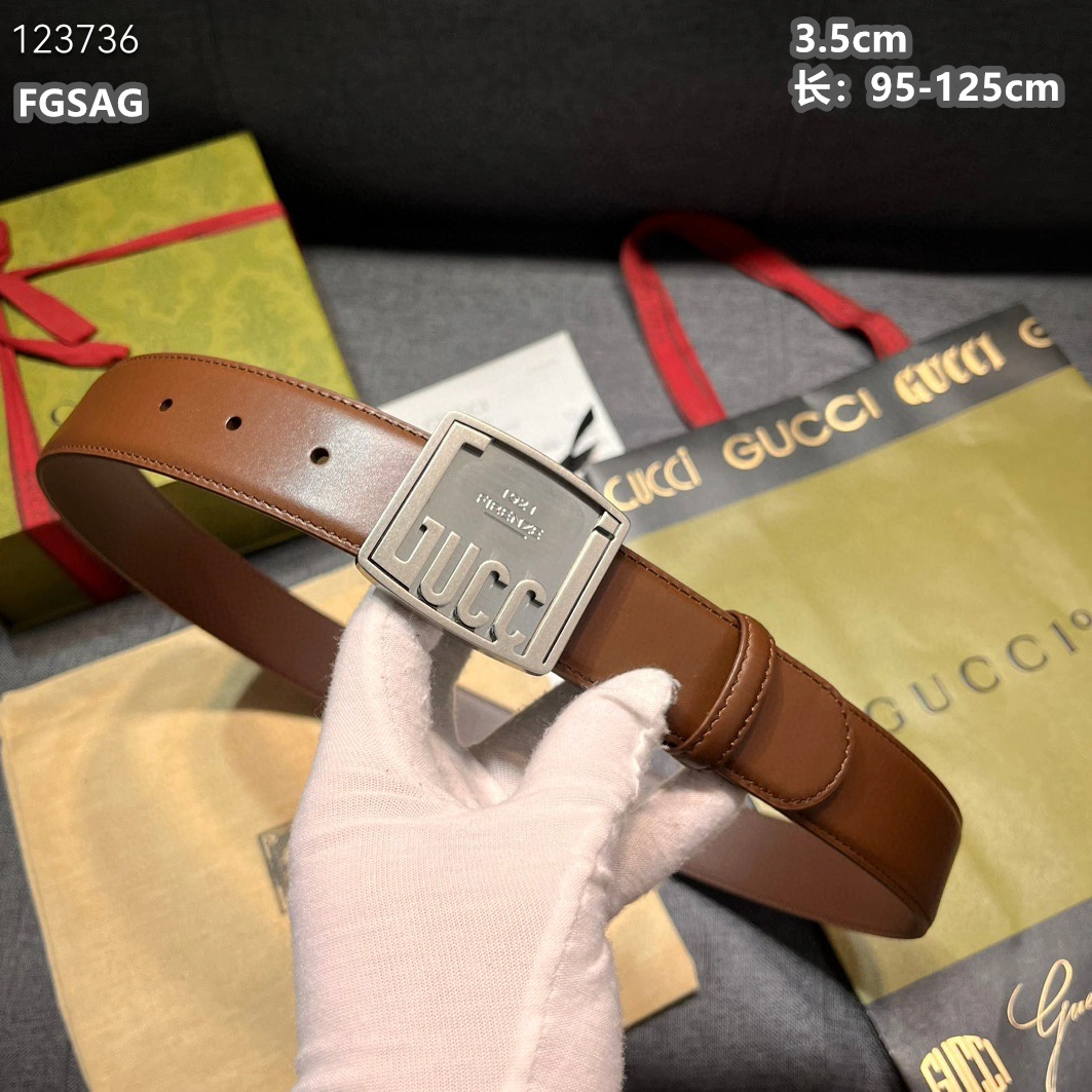 Gucci AAA Quality Belts For Men Minimalist 4828