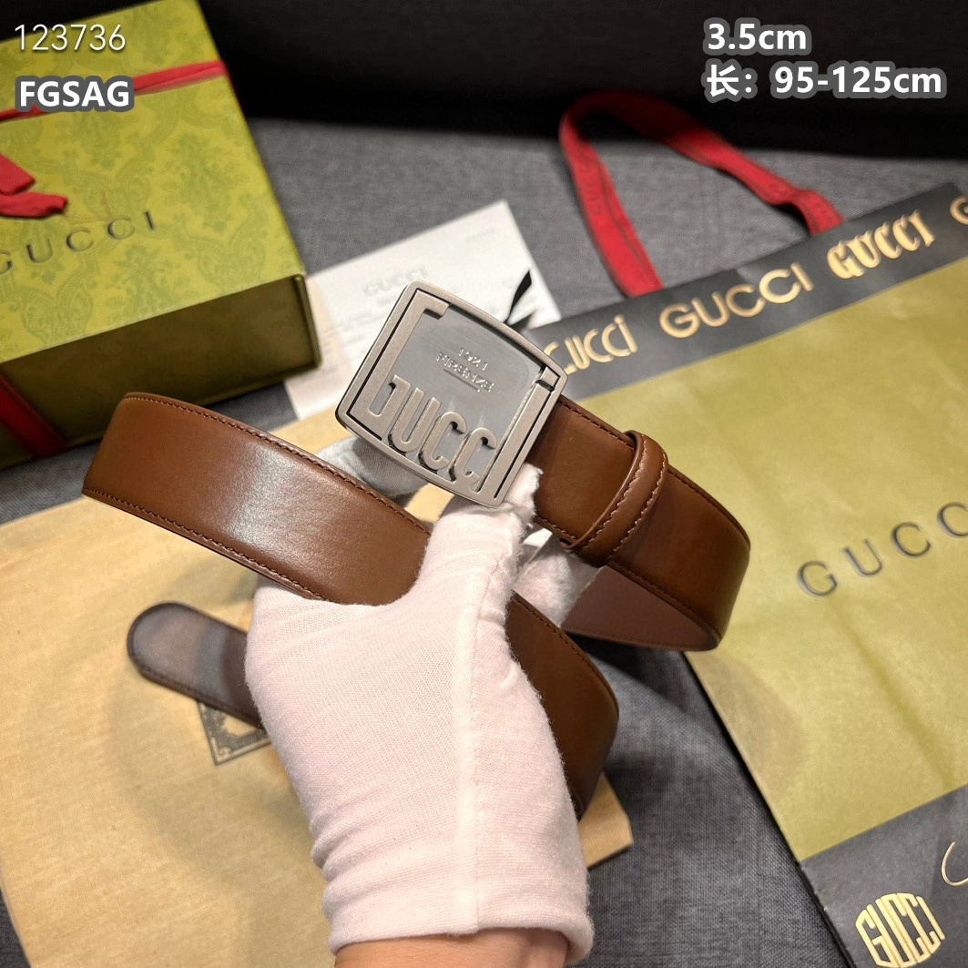 Gucci AAA Quality Belts For Men Minimalist 4828
