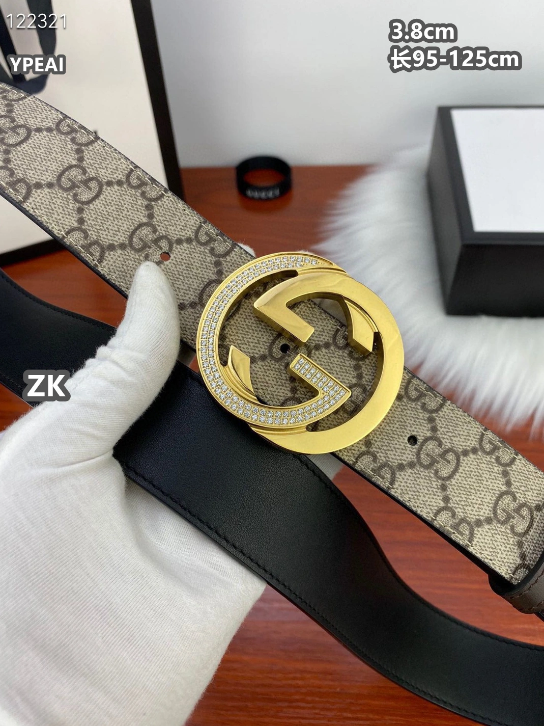 Gucci AAA Quality Belts For Men Modern 7710