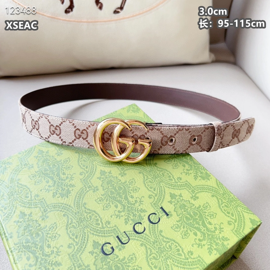 Gucci AAA Quality Belts For Women AllSeason 6826