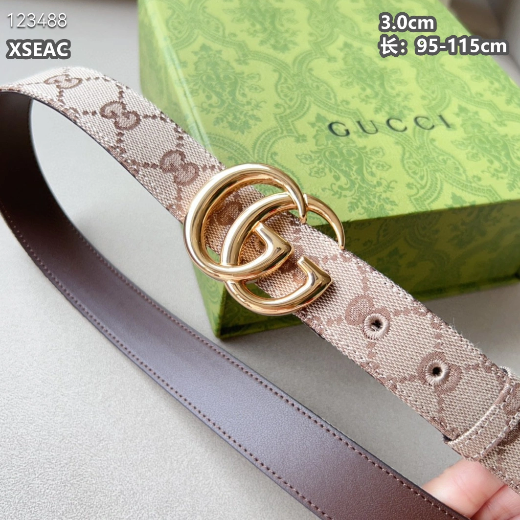 Gucci AAA Quality Belts For Women AllSeason 6826