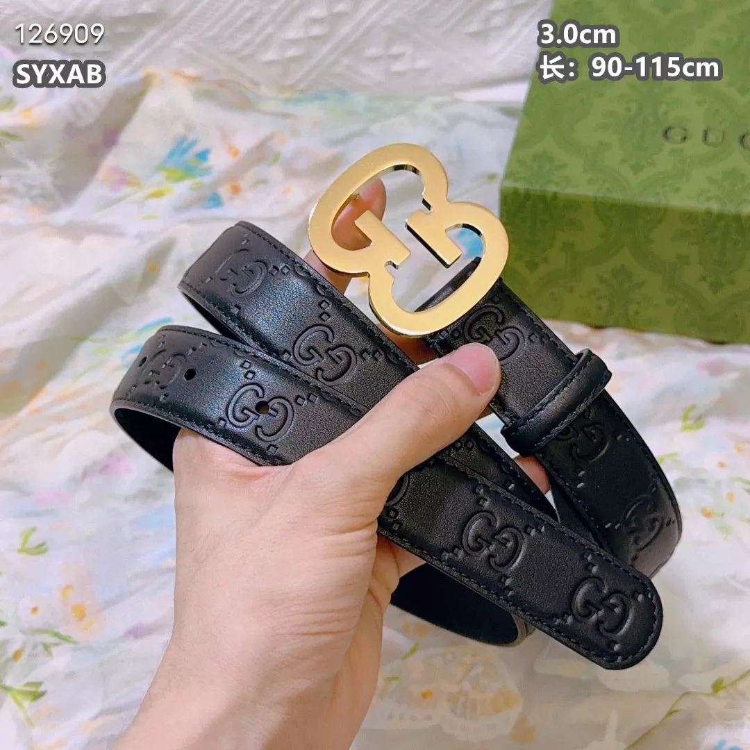 Gucci AAA Quality Belts For Women Compact 7791