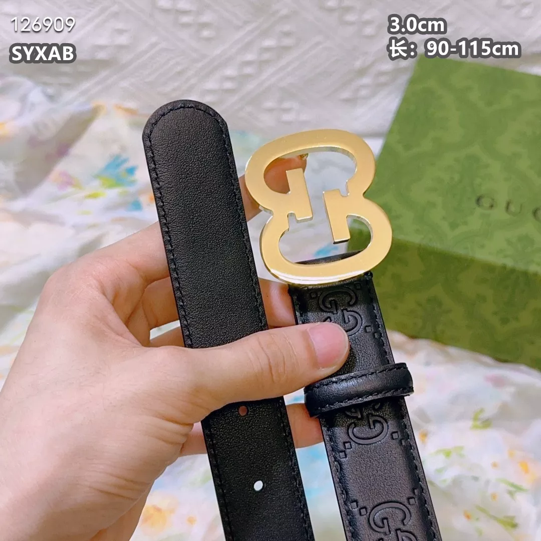 Gucci AAA Quality Belts For Women Compact 7791