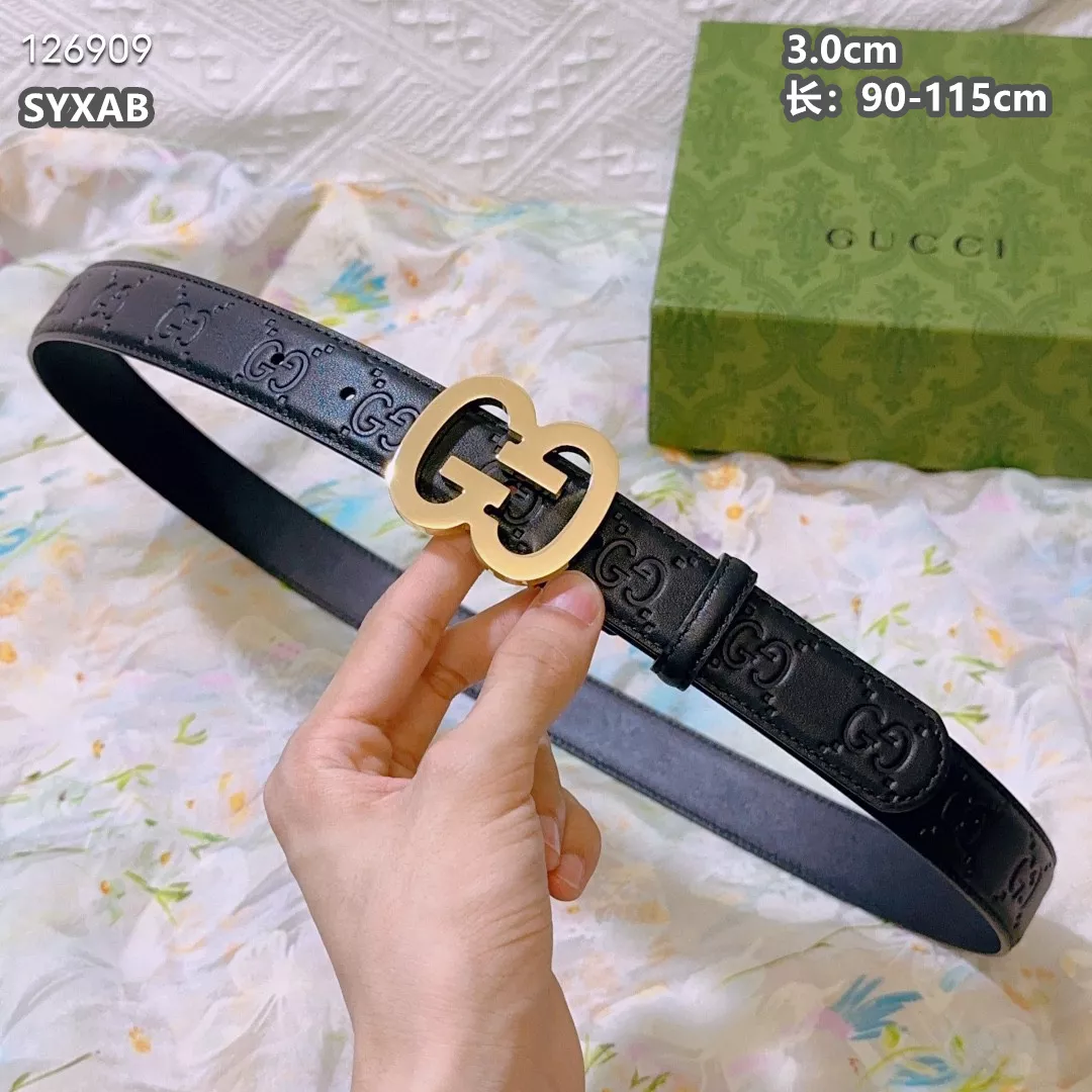 Gucci AAA Quality Belts For Women Compact 7791