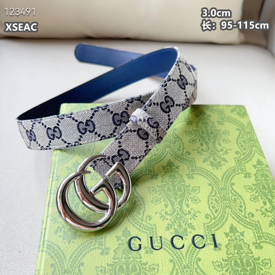 Gucci AAA Quality Belts For Women Compact 8044