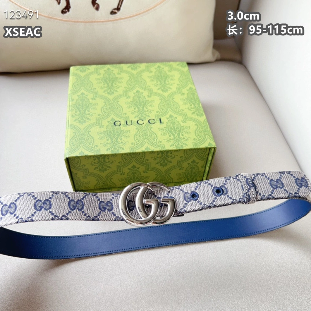 Gucci AAA Quality Belts For Women Compact 8044