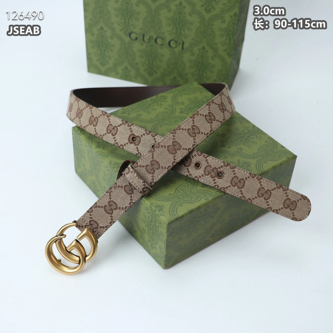 Gucci AAA Quality Belts For Women DailyWear 6881