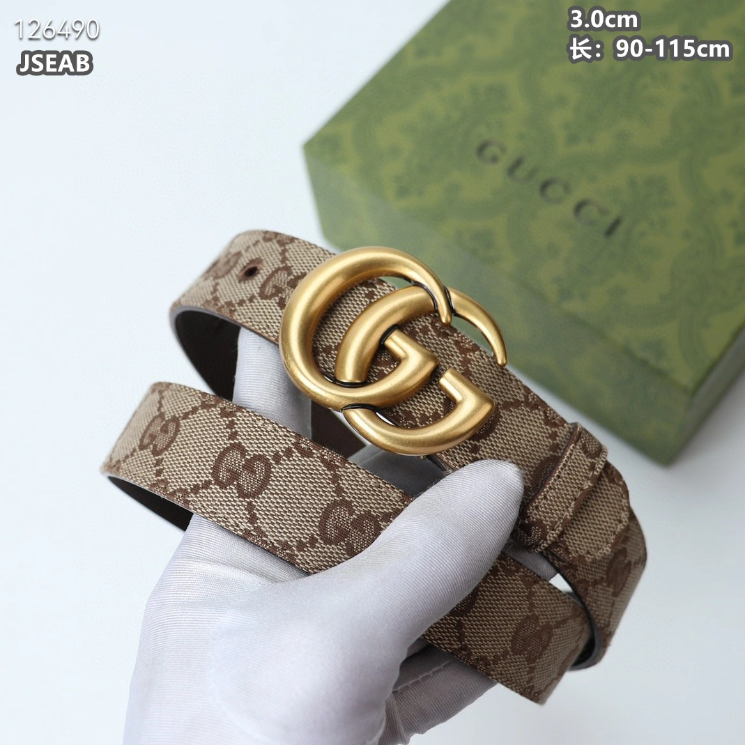Gucci AAA Quality Belts For Women DailyWear 6881