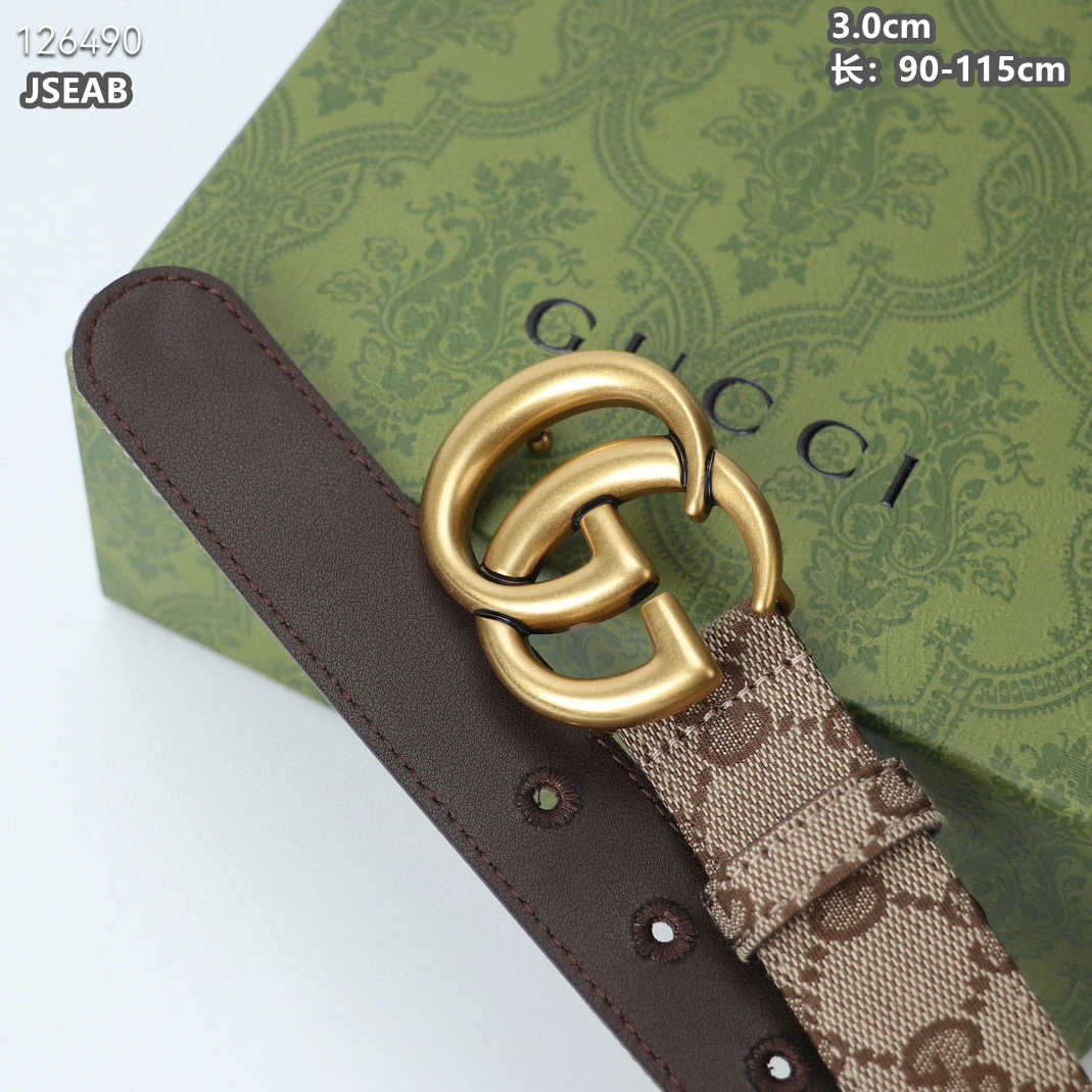 Gucci AAA Quality Belts For Women DailyWear 6881