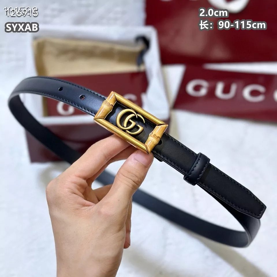 Gucci AAA Quality Belts For Women Durable 1352