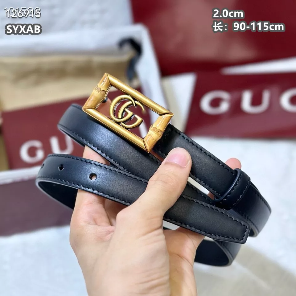 Gucci AAA Quality Belts For Women Durable 1352
