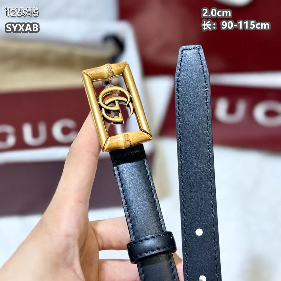 Gucci AAA Quality Belts For Women Durable 1352