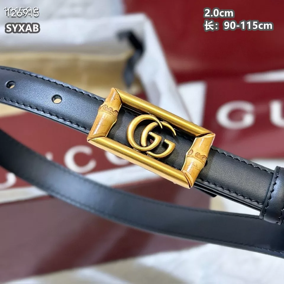 Gucci AAA Quality Belts For Women Durable 1352