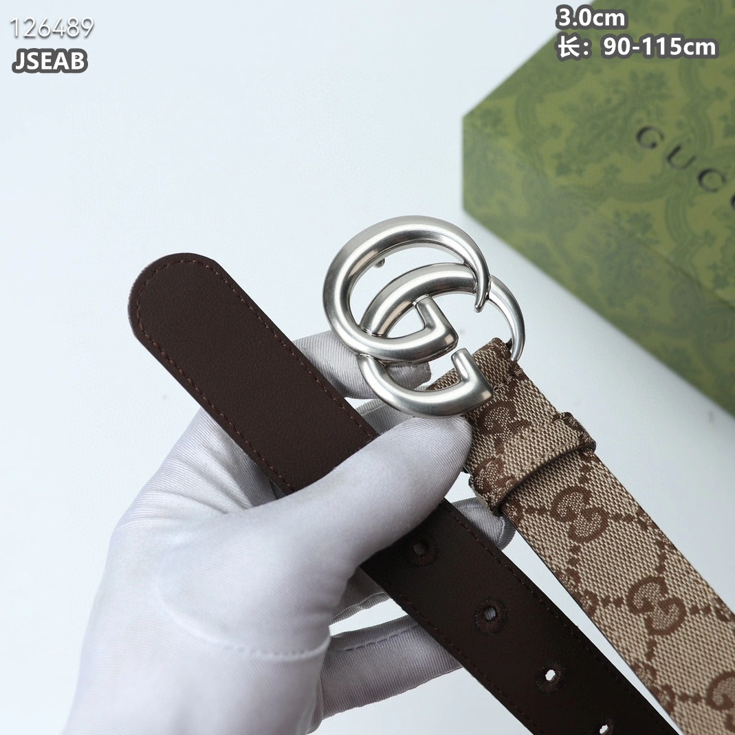 Gucci AAA Quality Belts For Women Efficient 7143