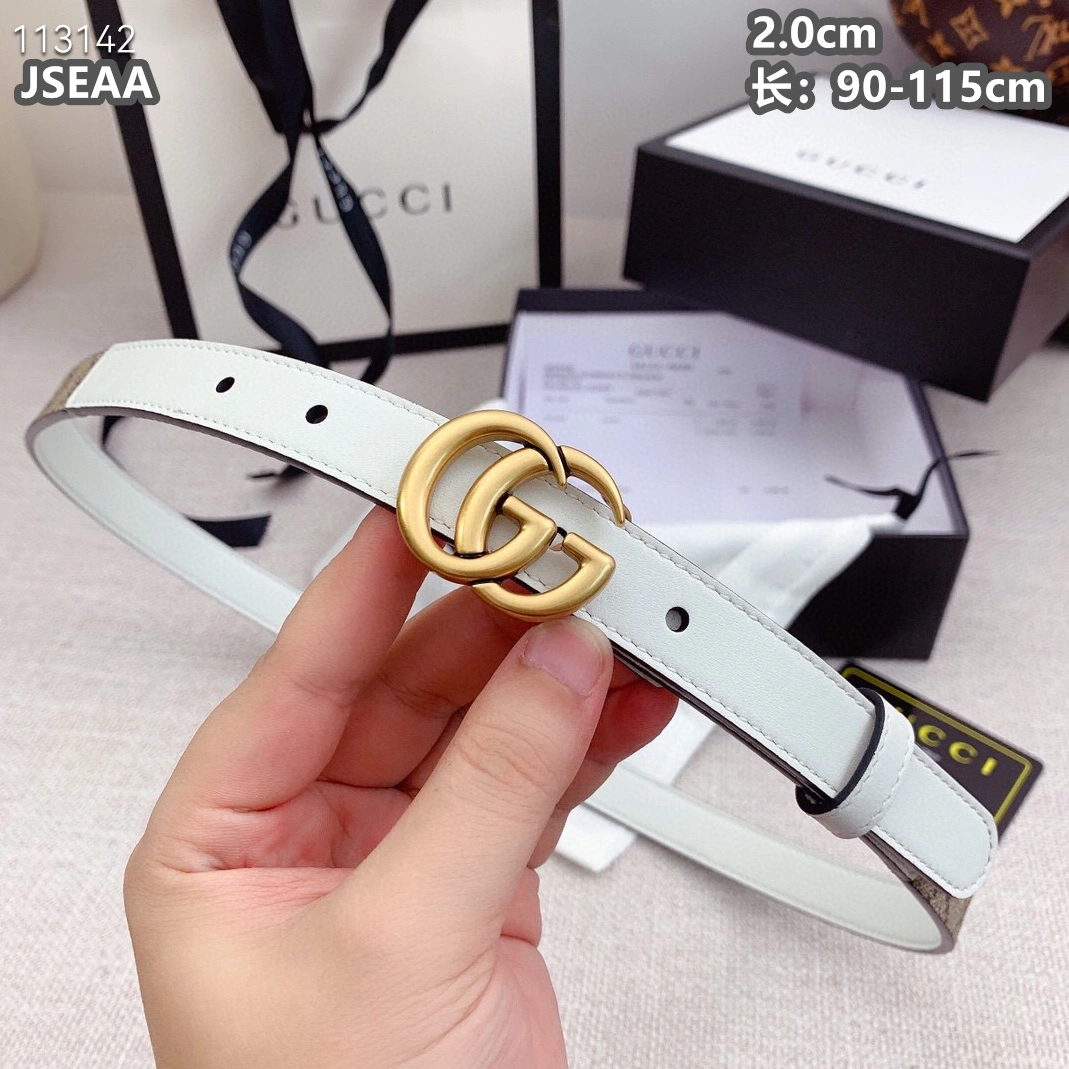 Gucci AAA Quality Belts For Women Flexible 6042