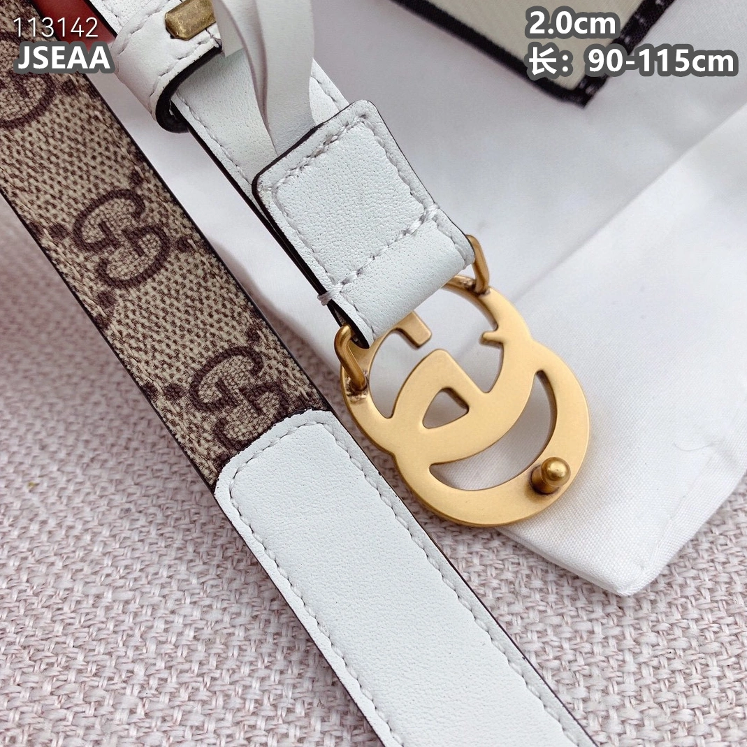 Gucci AAA Quality Belts For Women Flexible 6042