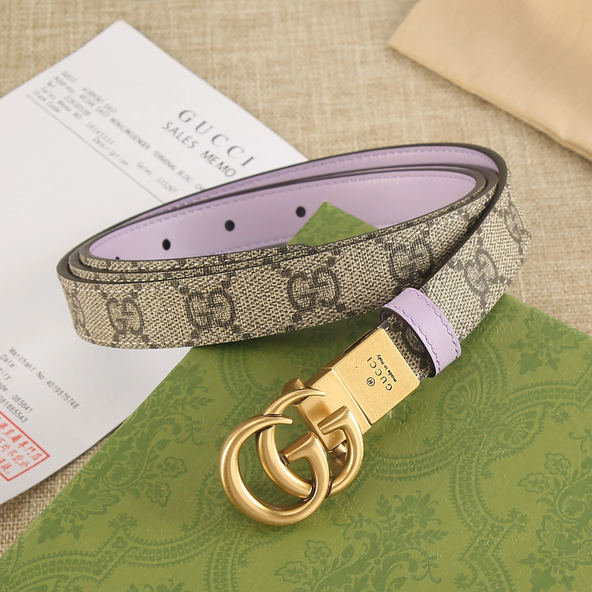 Gucci AAA Quality Belts For Women Flexible 8816