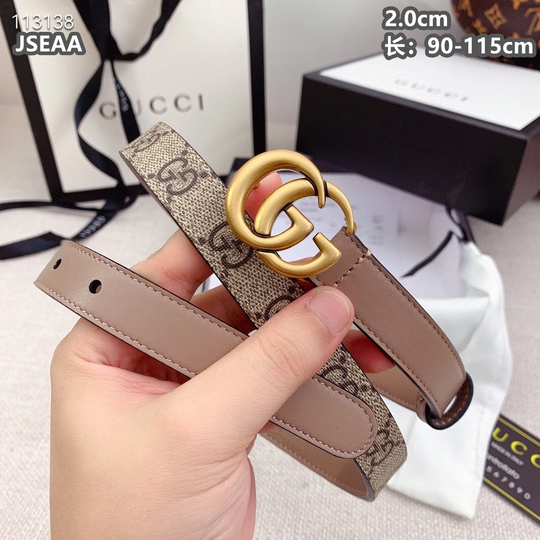 Gucci AAA Quality Belts For Women GoodFit 139
