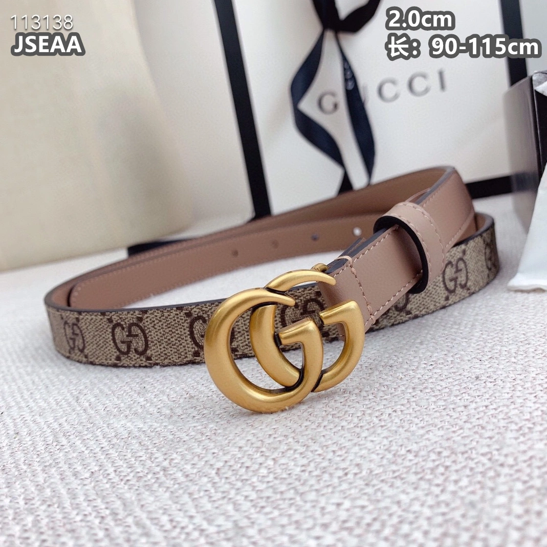 Gucci AAA Quality Belts For Women GoodFit 139