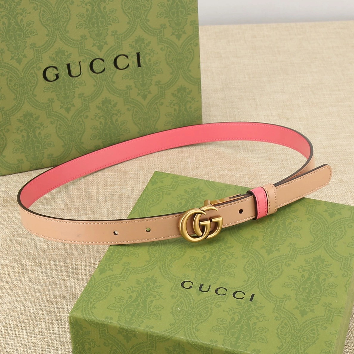 Gucci AAA Quality Belts For Women Minimalist 5911
