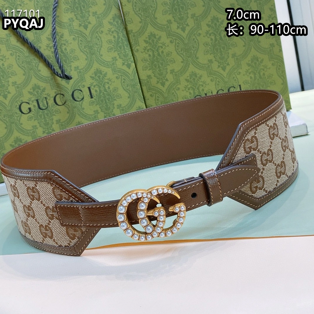Gucci AAA Quality Belts For Women Modern 445