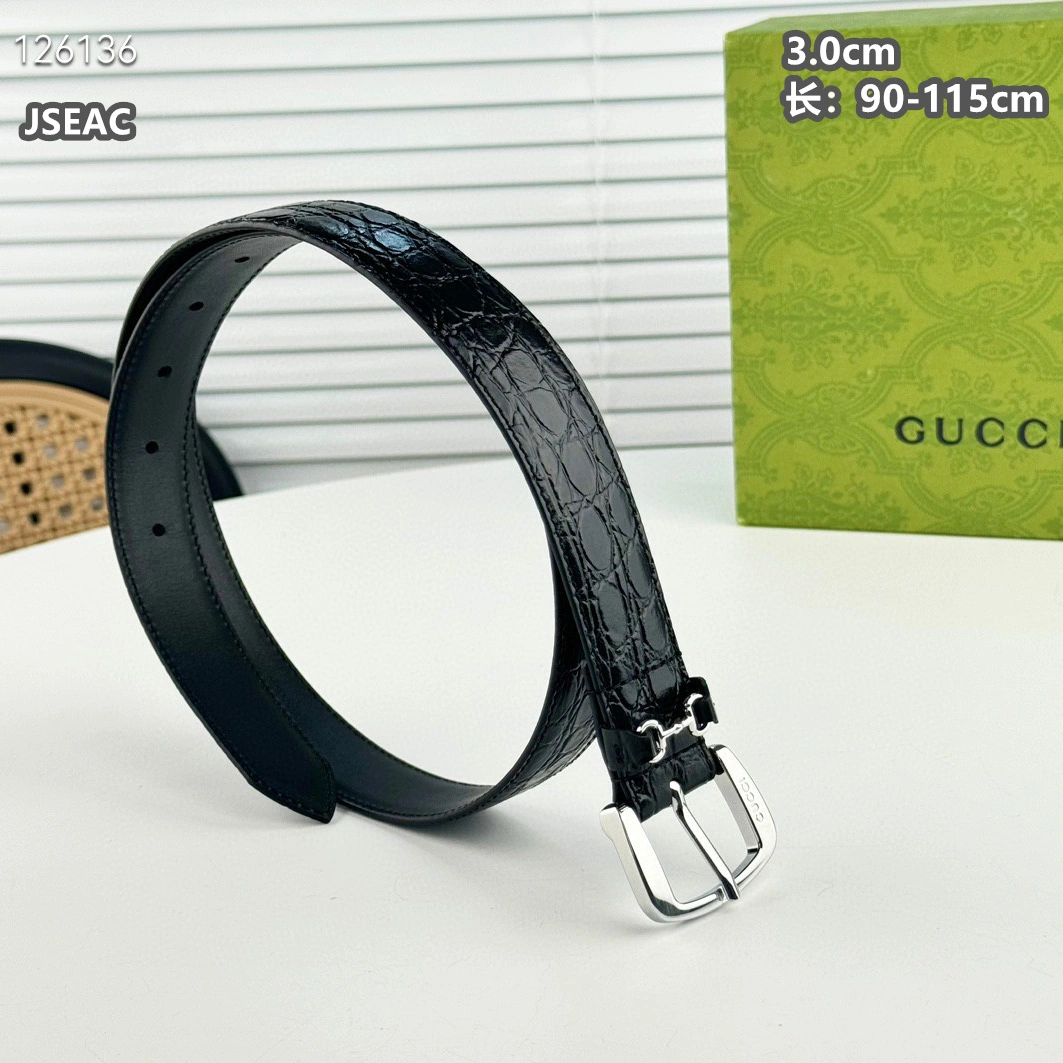 Gucci AAA Quality Belts For Women Refined 7513