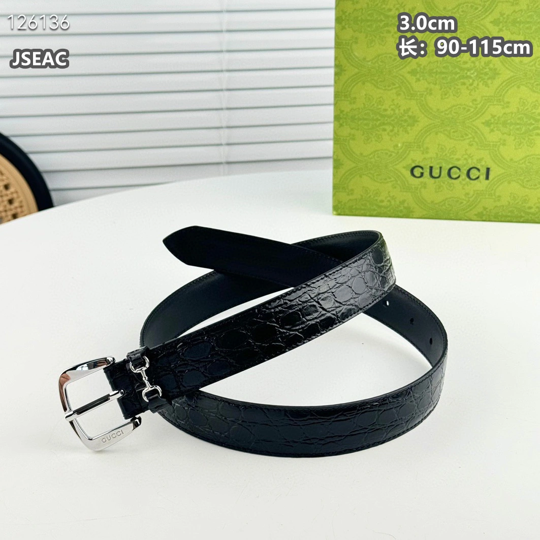 Gucci AAA Quality Belts For Women Refined 7513